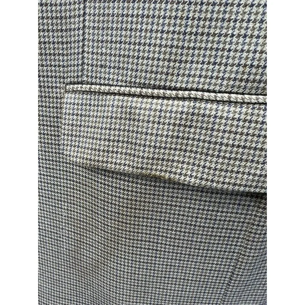 Lauren Ralph Lauren Mens Blazer Jacket Size 48L Long Silk Wool Two Button Single